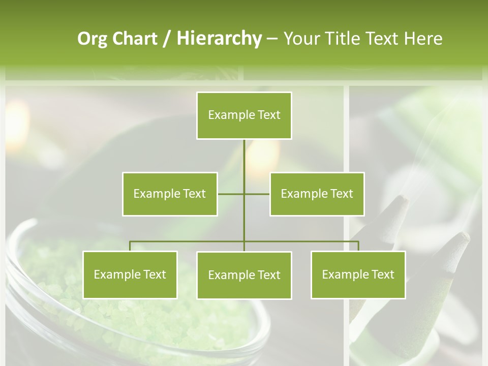 Closeup White Healthy PowerPoint Template