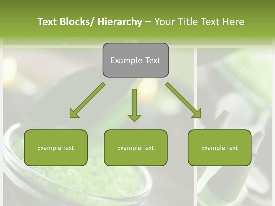 Closeup White Healthy PowerPoint Template