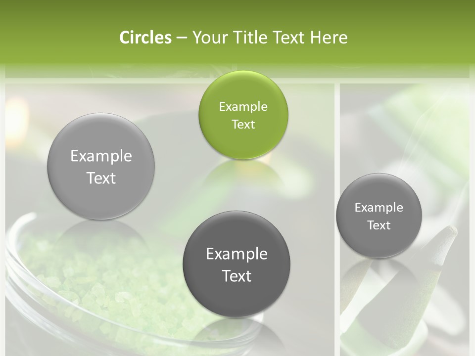 Closeup White Healthy PowerPoint Template