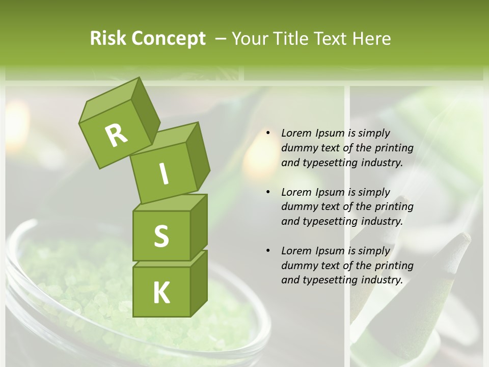 Closeup White Healthy PowerPoint Template