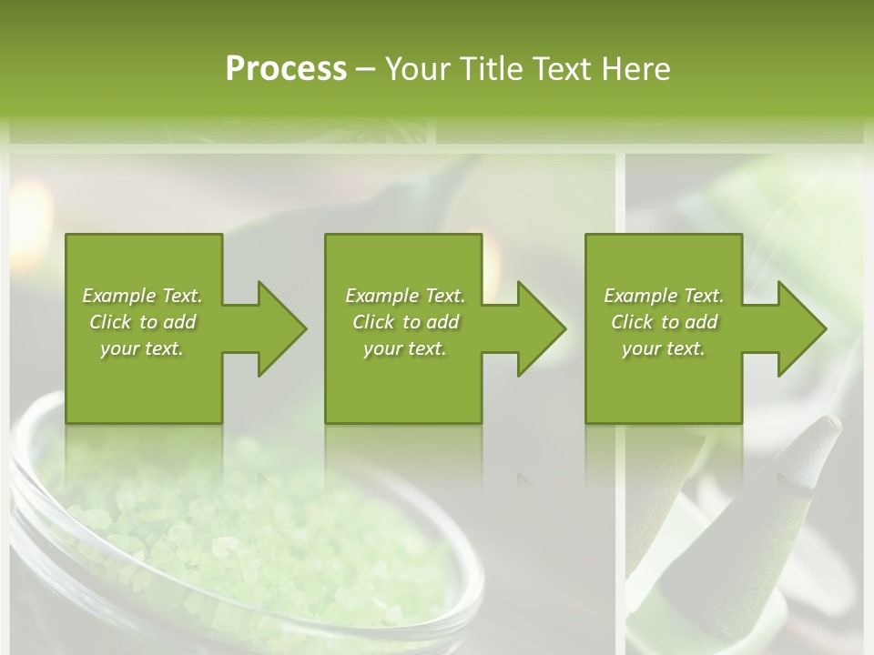 Closeup White Healthy PowerPoint Template
