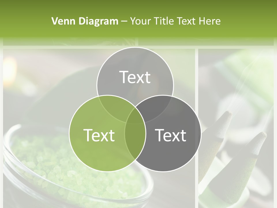 Closeup White Healthy PowerPoint Template