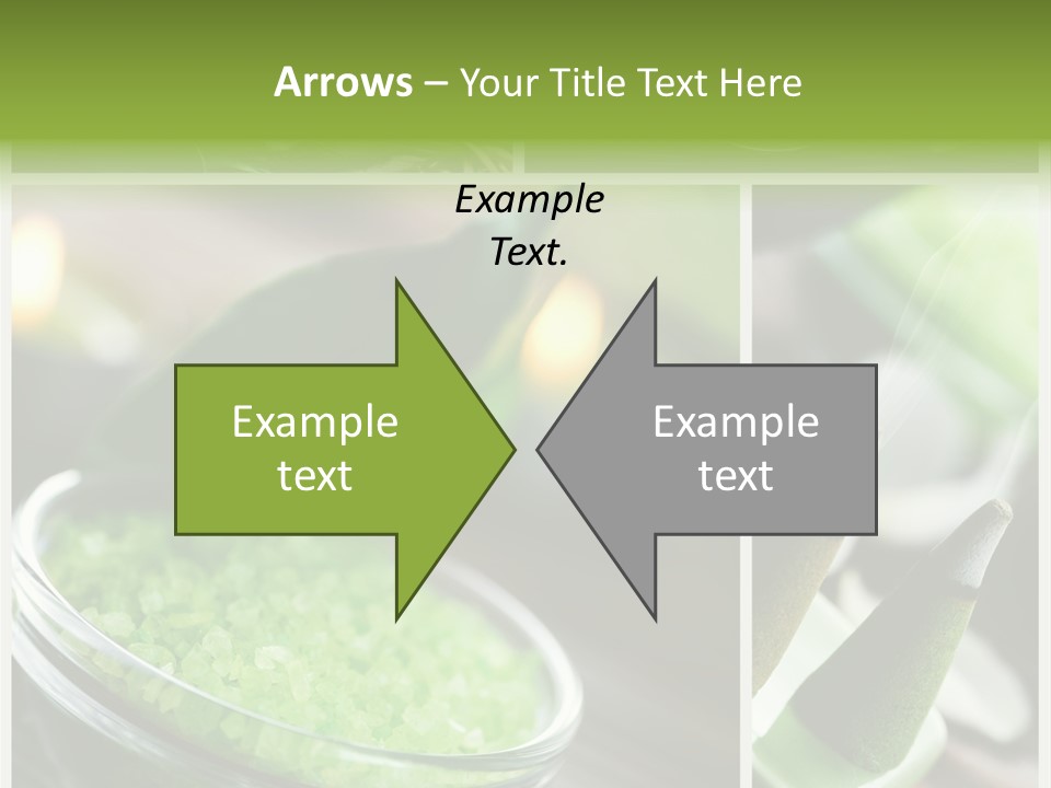 Closeup White Healthy PowerPoint Template