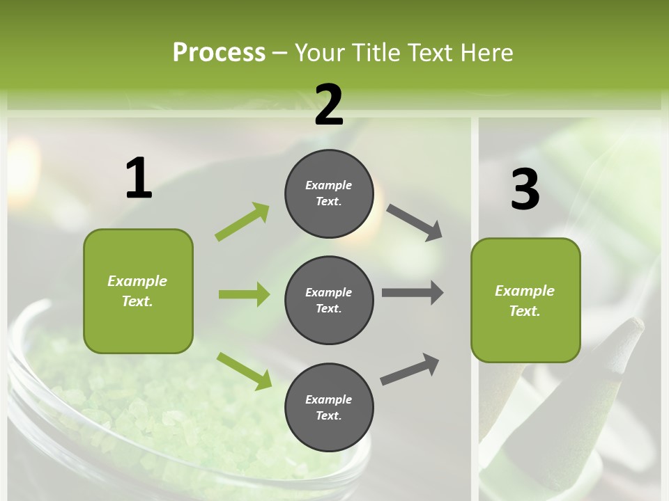 Closeup White Healthy PowerPoint Template