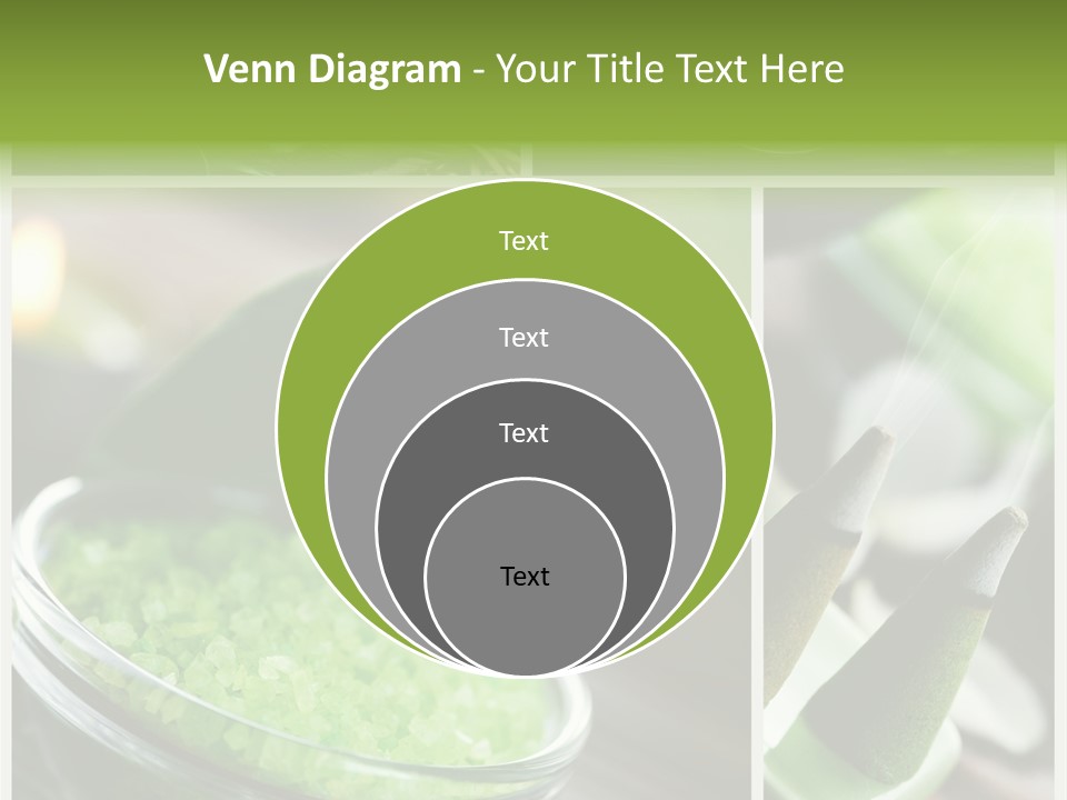 Closeup White Healthy PowerPoint Template