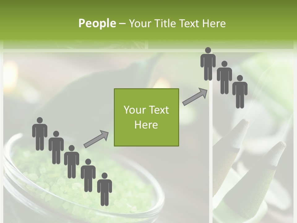 Closeup White Healthy PowerPoint Template