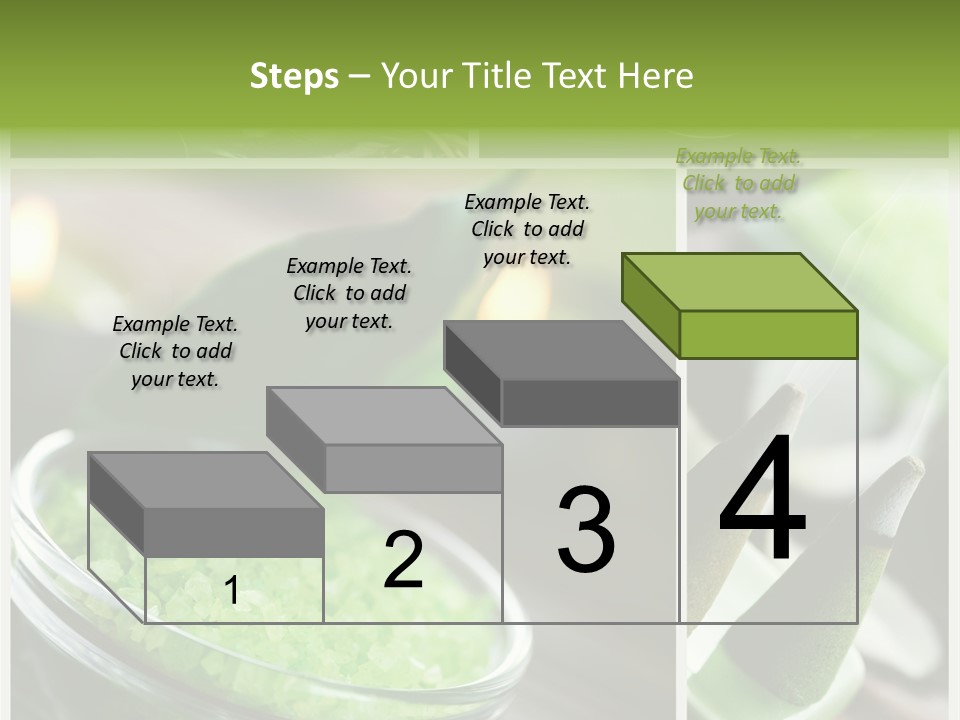 Closeup White Healthy PowerPoint Template