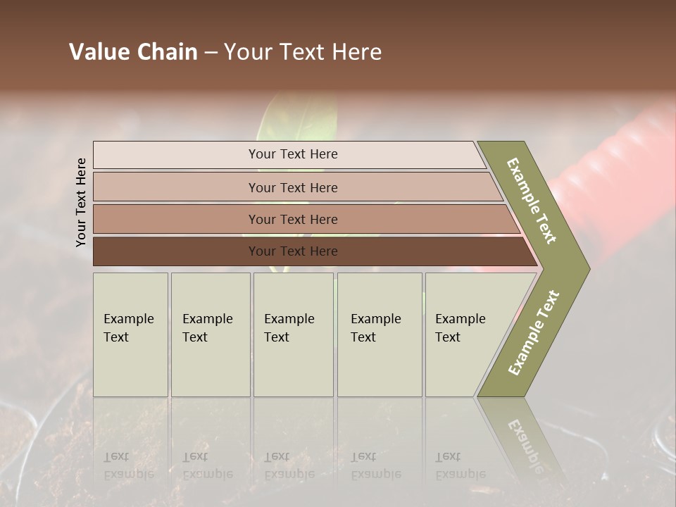 Seedling Soil Growth PowerPoint Template