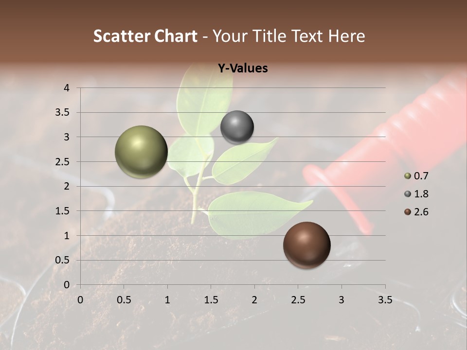 Seedling Soil Growth PowerPoint Template