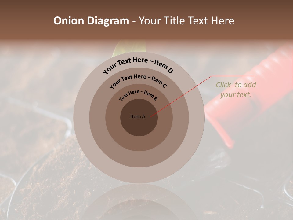 Seedling Soil Growth PowerPoint Template