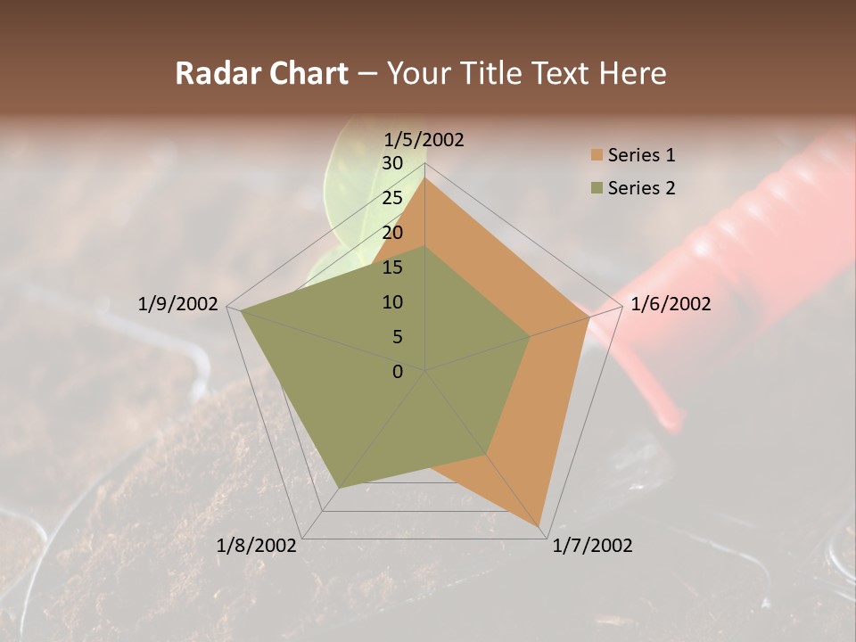 Seedling Soil Growth PowerPoint Template