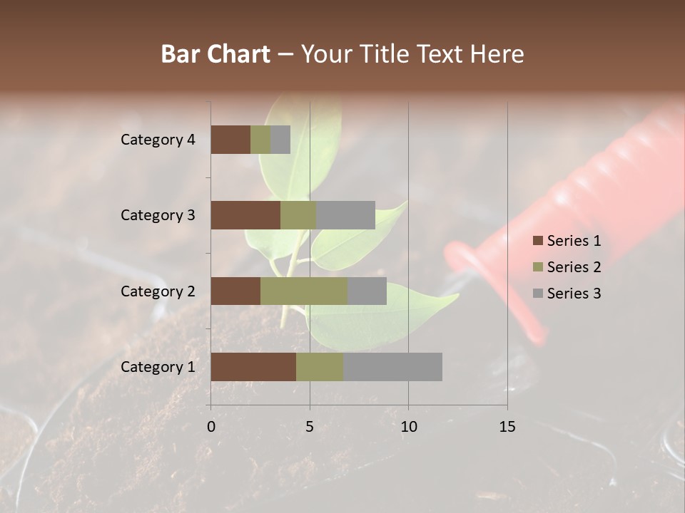 Seedling Soil Growth PowerPoint Template