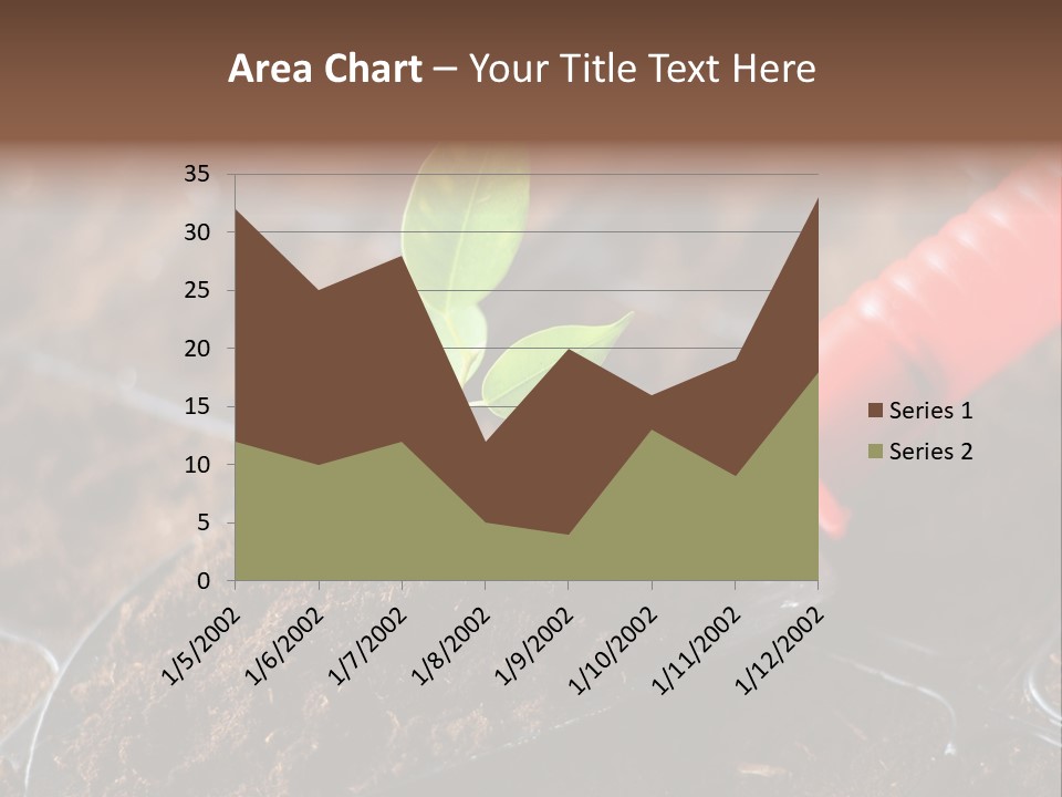 Seedling Soil Growth PowerPoint Template
