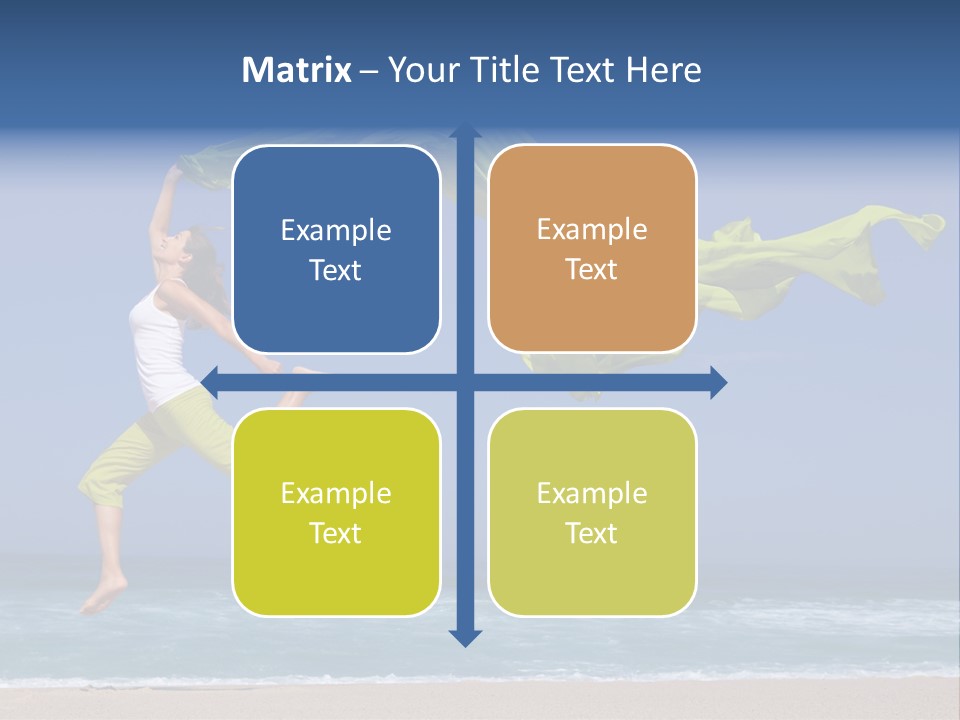 Active Fresh Freedom PowerPoint Template