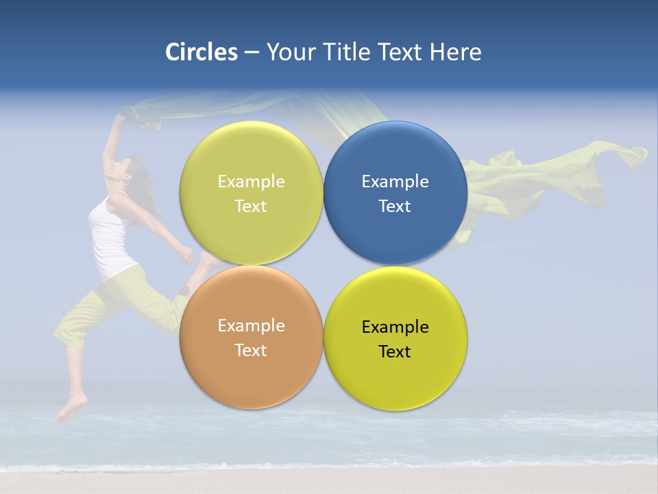 Active Fresh Freedom PowerPoint Template