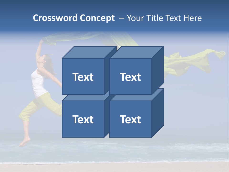 Active Fresh Freedom PowerPoint Template