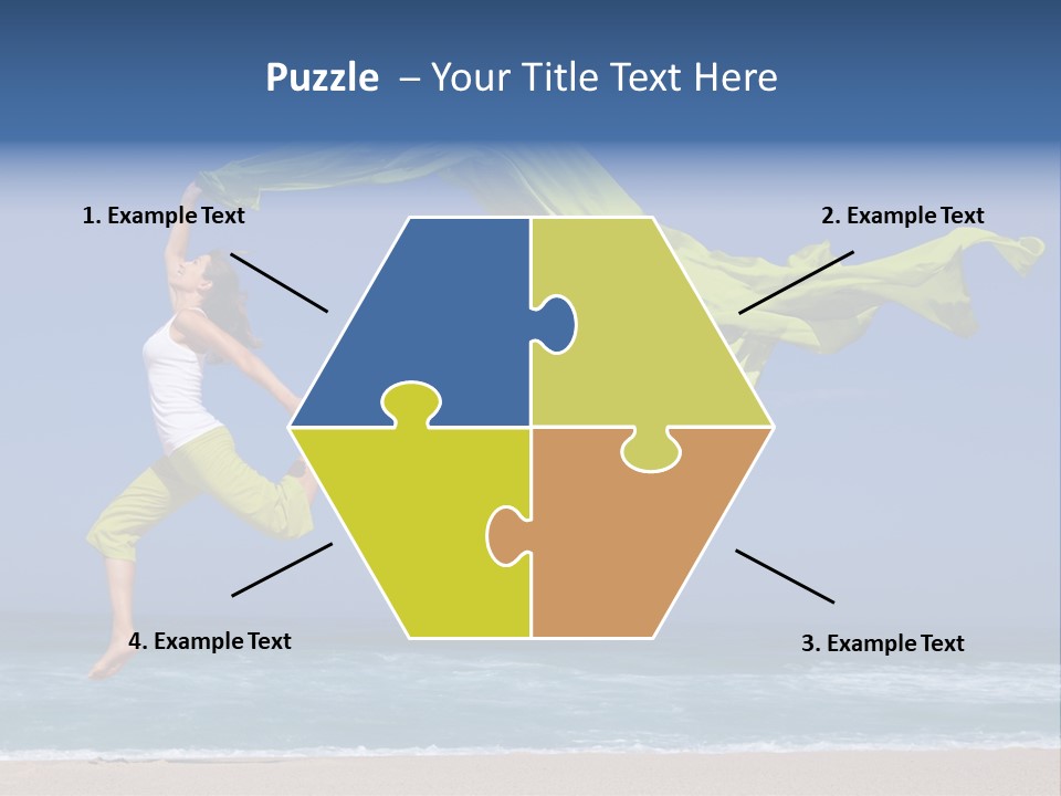 Active Fresh Freedom PowerPoint Template