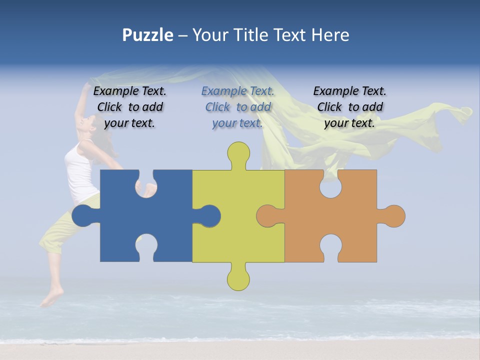 Active Fresh Freedom PowerPoint Template