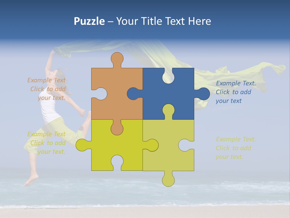 Active Fresh Freedom PowerPoint Template