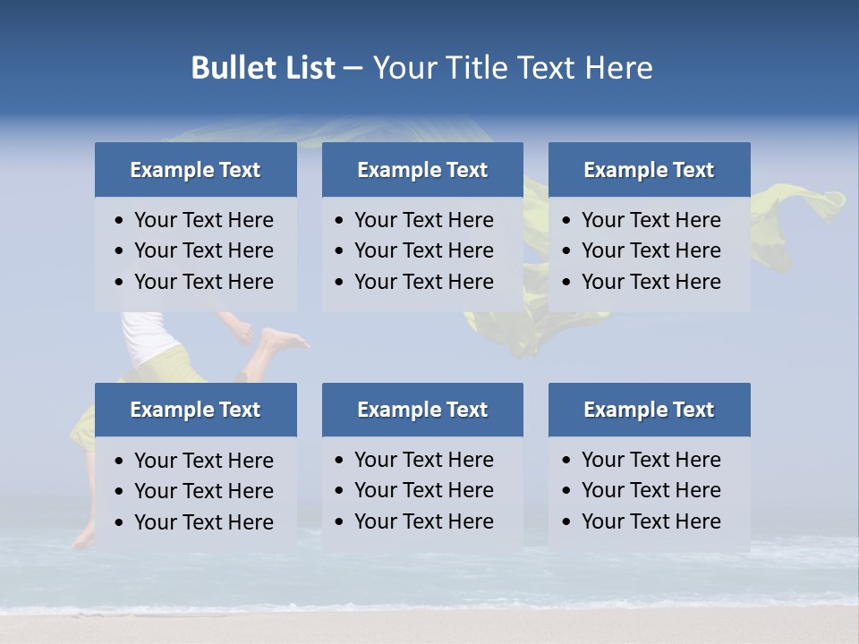 Active Fresh Freedom PowerPoint Template