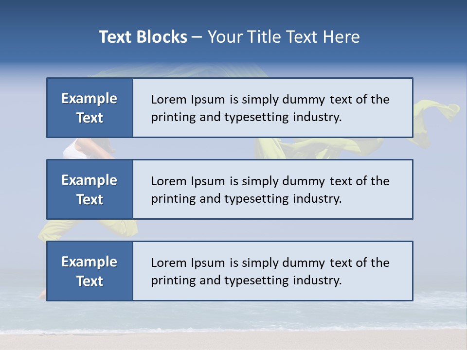 Active Fresh Freedom PowerPoint Template