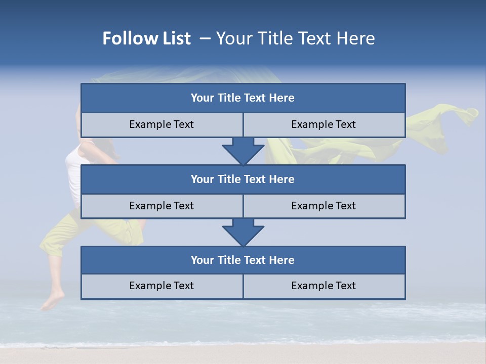 Active Fresh Freedom PowerPoint Template