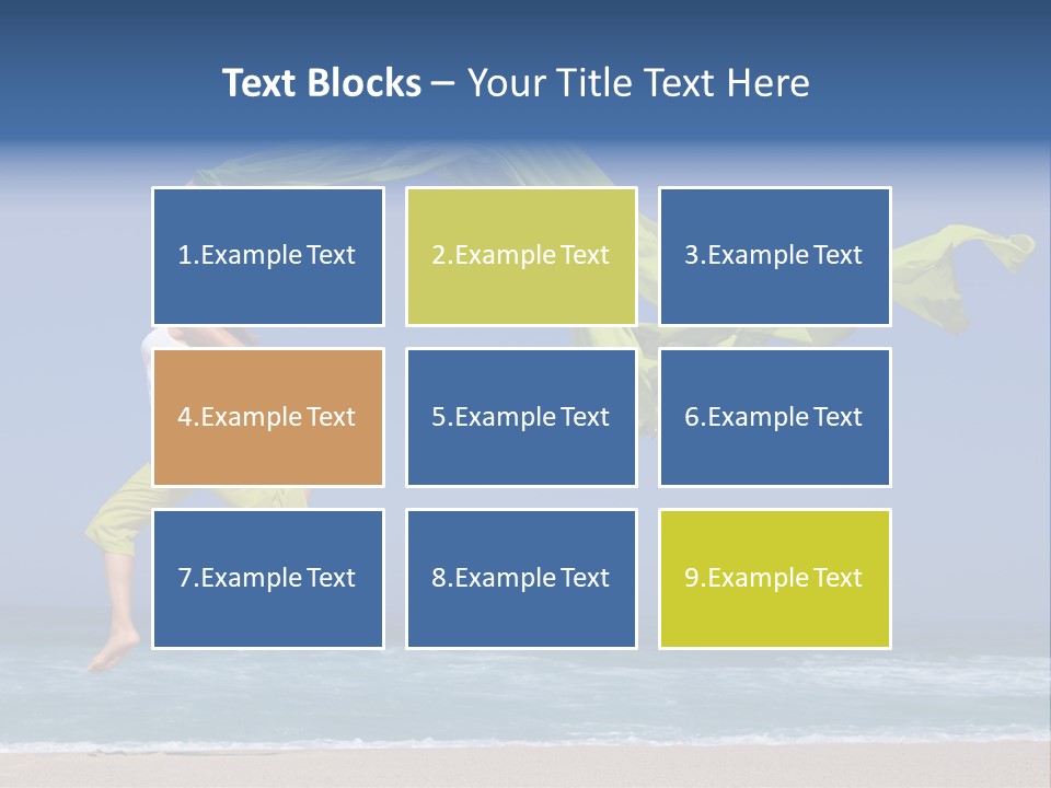 Active Fresh Freedom PowerPoint Template