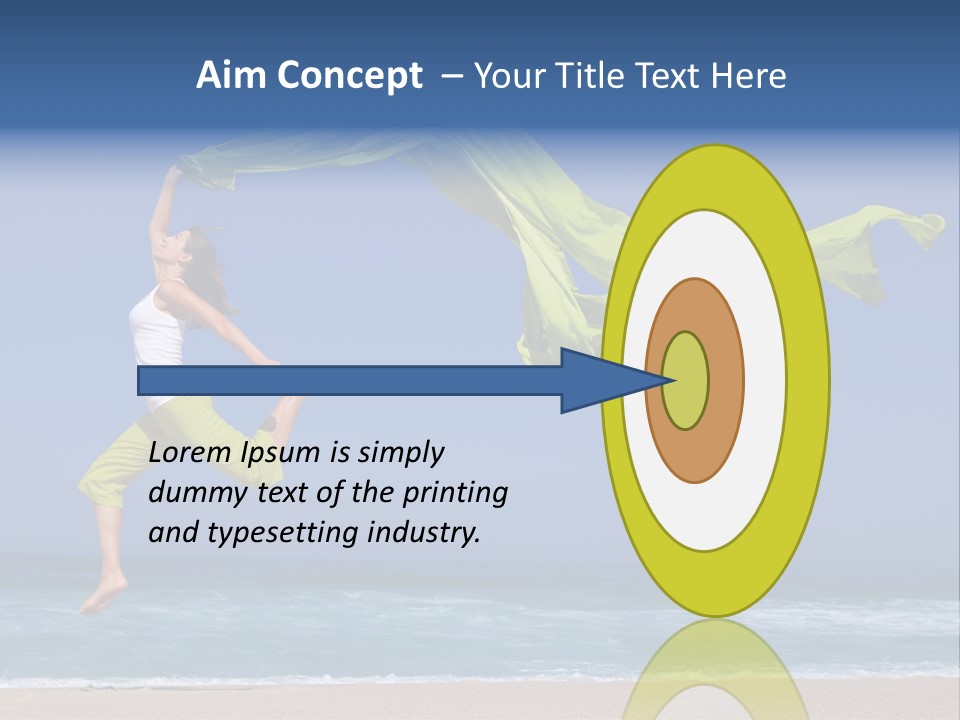 Active Fresh Freedom PowerPoint Template