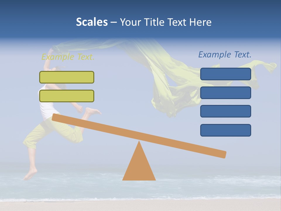 Active Fresh Freedom PowerPoint Template