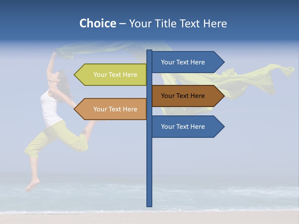 Active Fresh Freedom PowerPoint Template