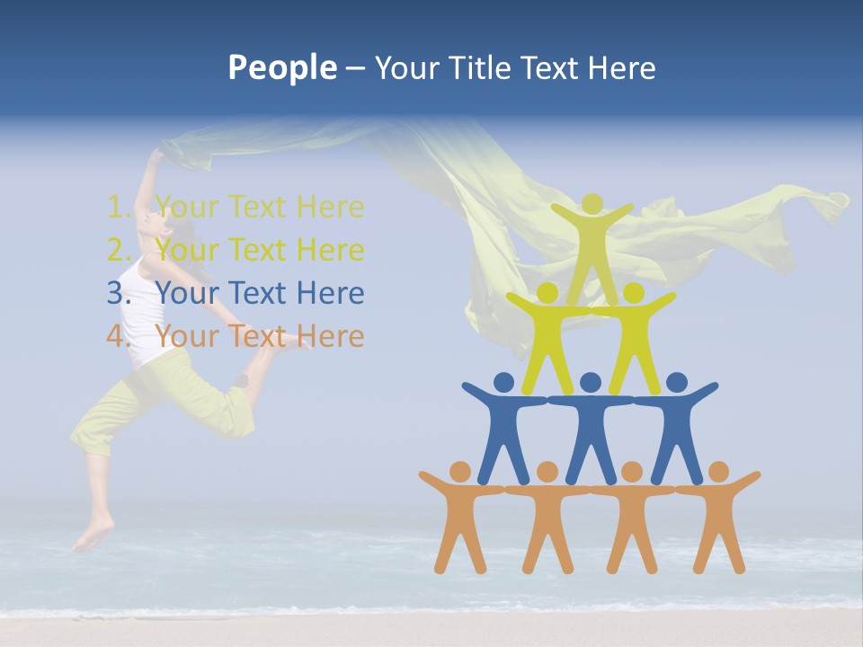 Active Fresh Freedom PowerPoint Template