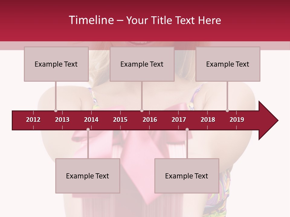 Crowd Three Pretty PowerPoint Template