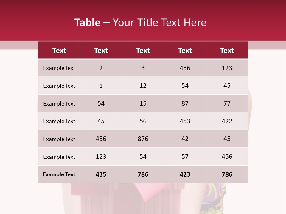Crowd Three Pretty PowerPoint Template