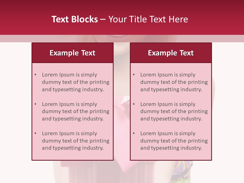 Crowd Three Pretty PowerPoint Template