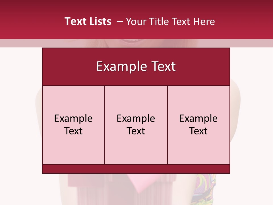 Crowd Three Pretty PowerPoint Template