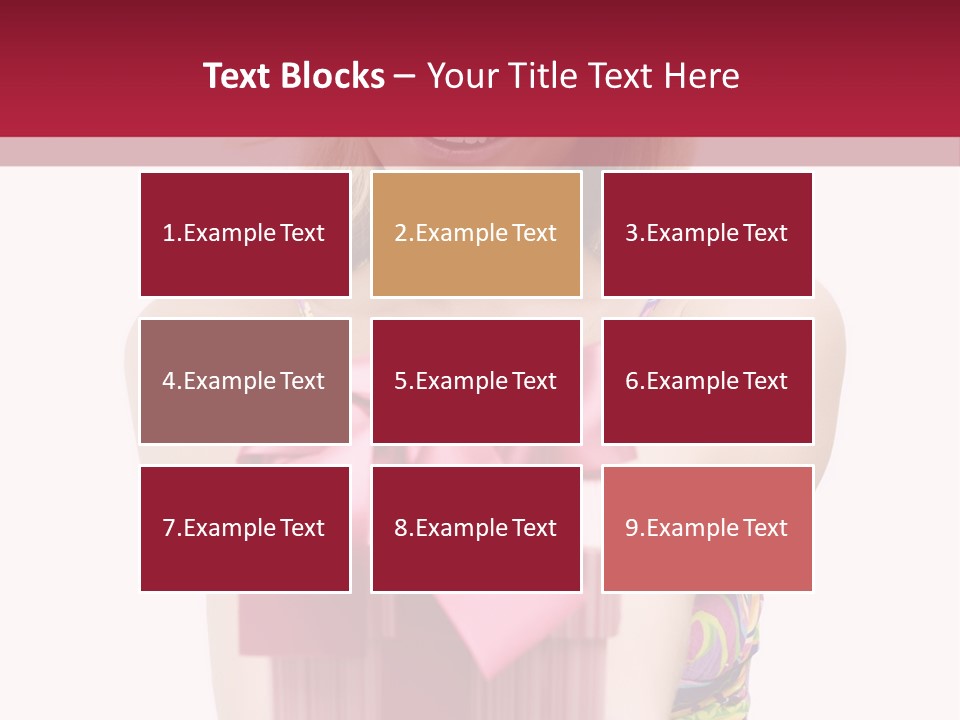 Crowd Three Pretty PowerPoint Template