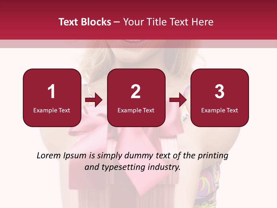 Crowd Three Pretty PowerPoint Template