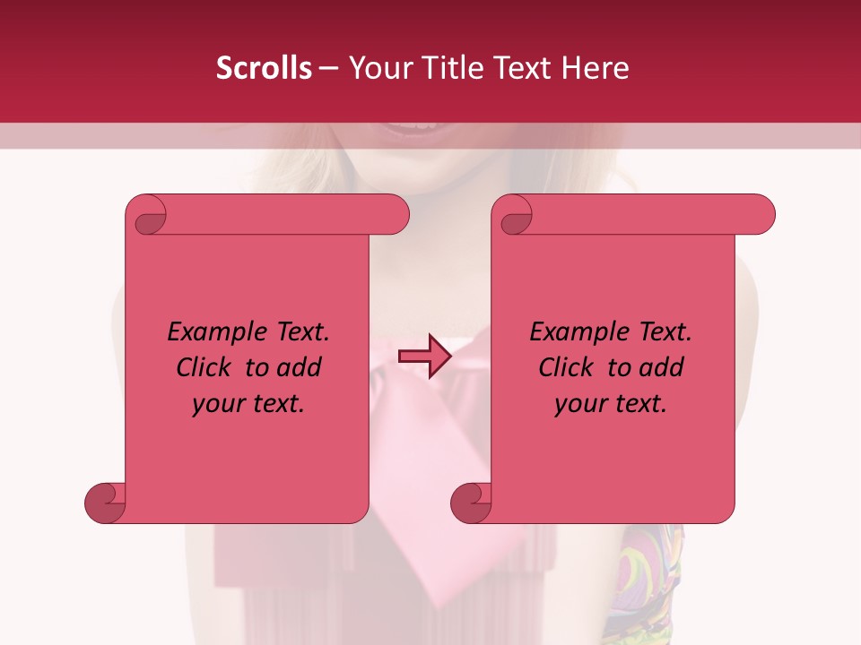 Crowd Three Pretty PowerPoint Template