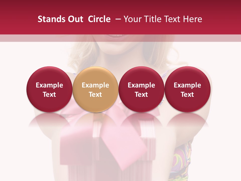 Crowd Three Pretty PowerPoint Template