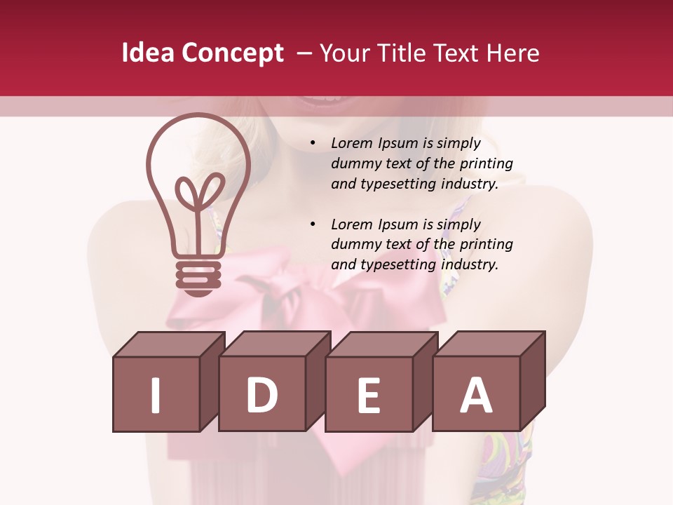 Crowd Three Pretty PowerPoint Template