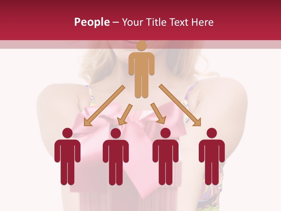 Crowd Three Pretty PowerPoint Template