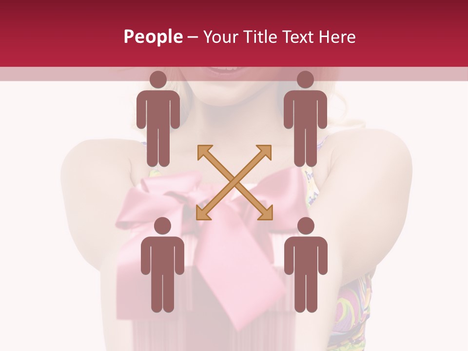 Crowd Three Pretty PowerPoint Template