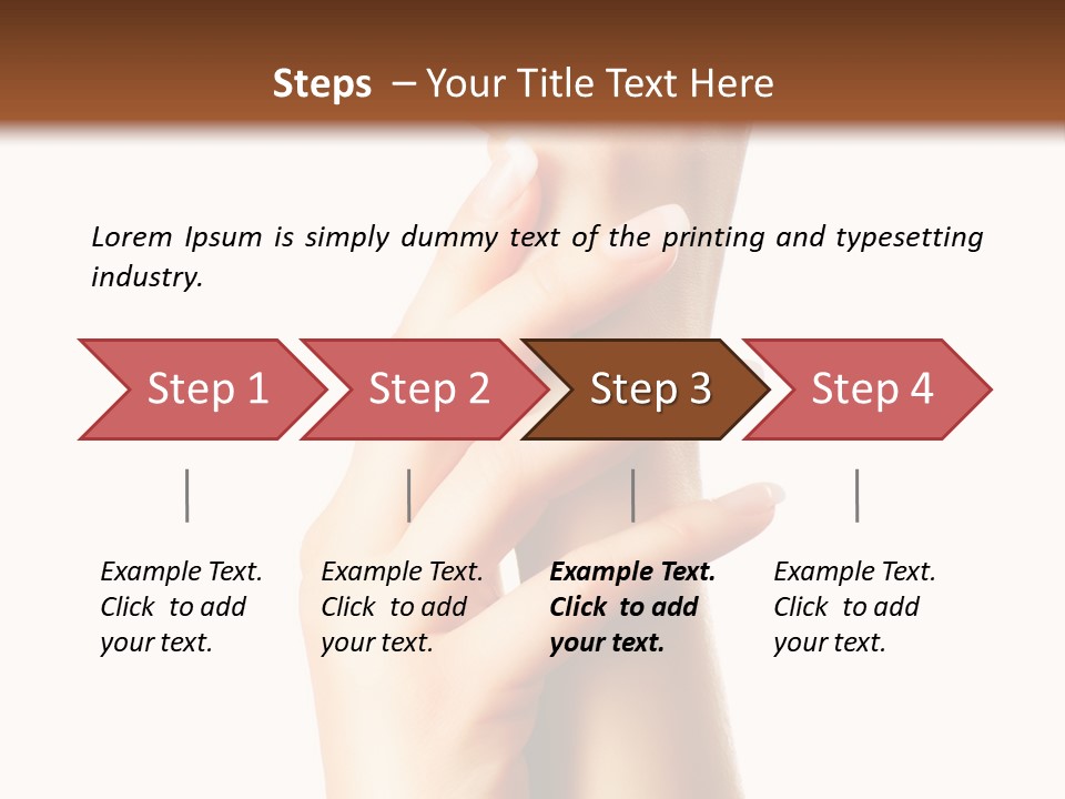 Nail Makeup Polishing PowerPoint Template