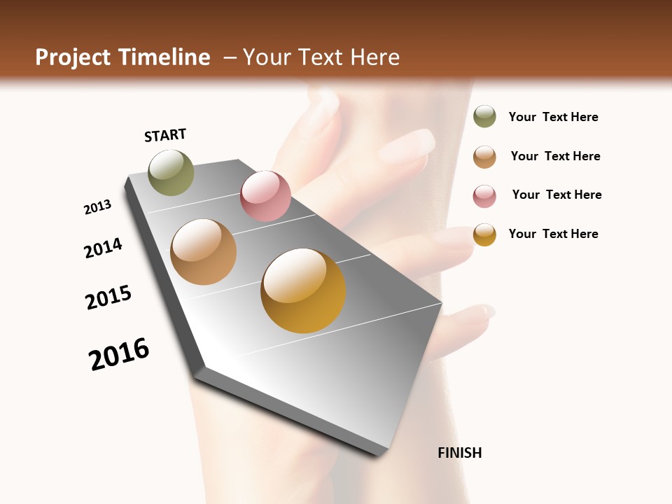 Nail Makeup Polishing PowerPoint Template