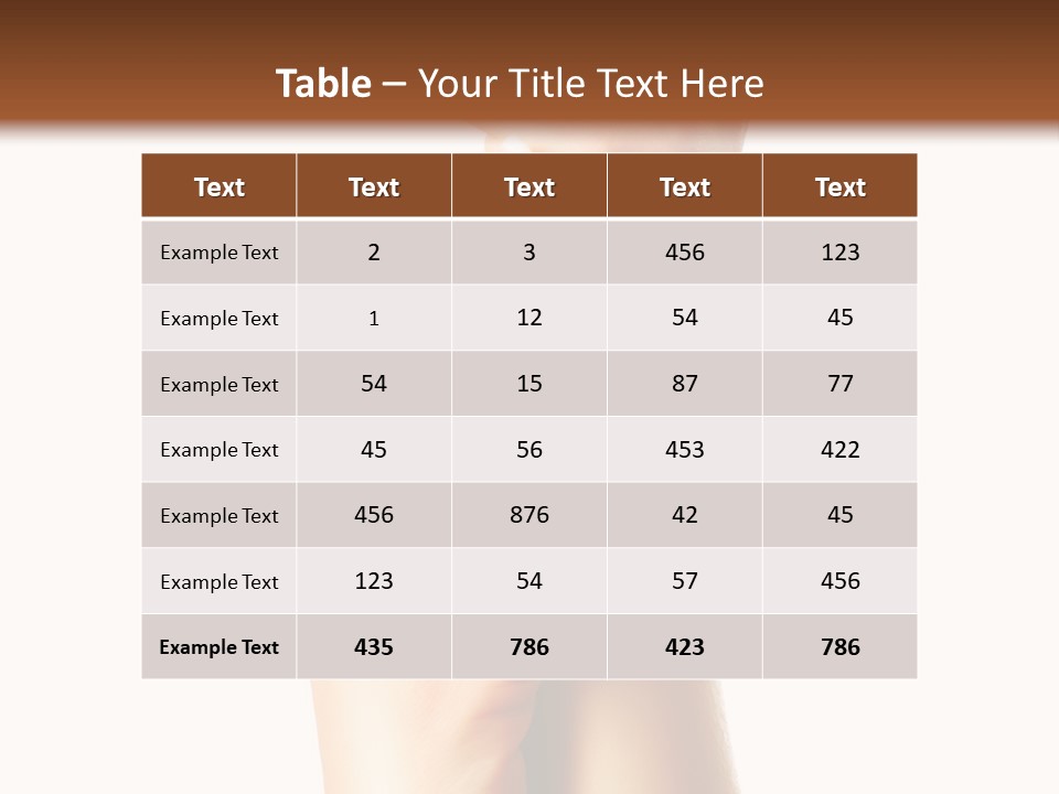 Nail Makeup Polishing PowerPoint Template