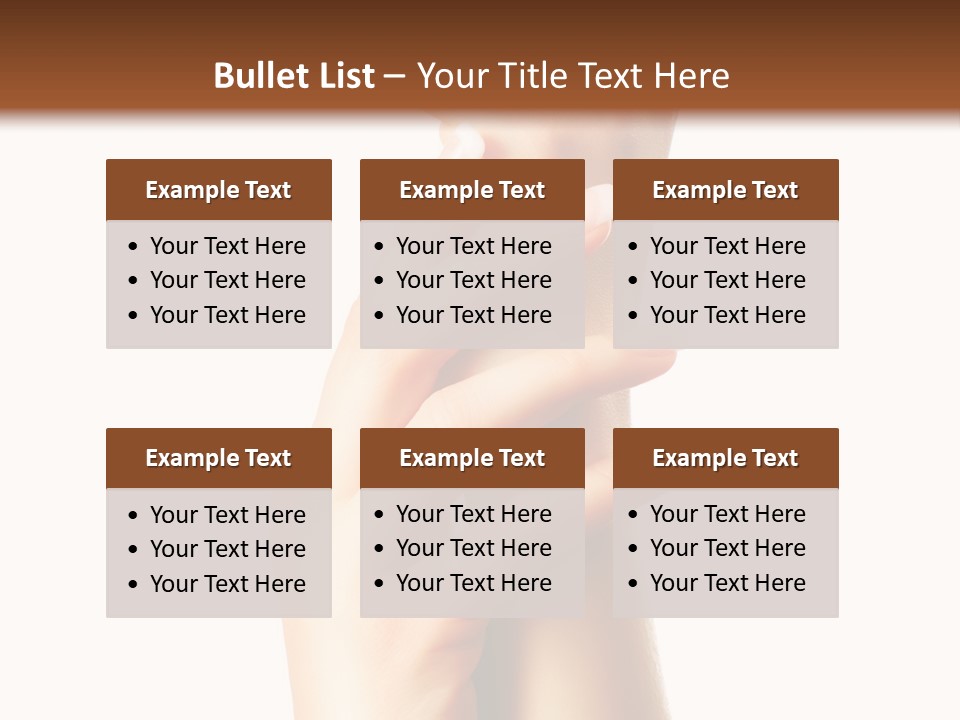 Nail Makeup Polishing PowerPoint Template