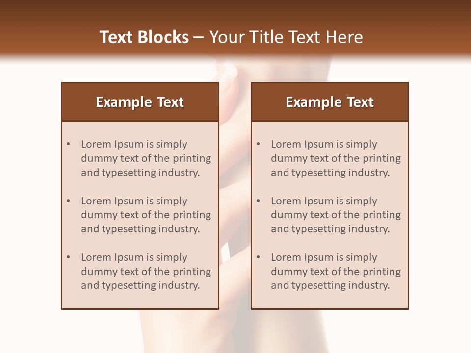 Nail Makeup Polishing PowerPoint Template