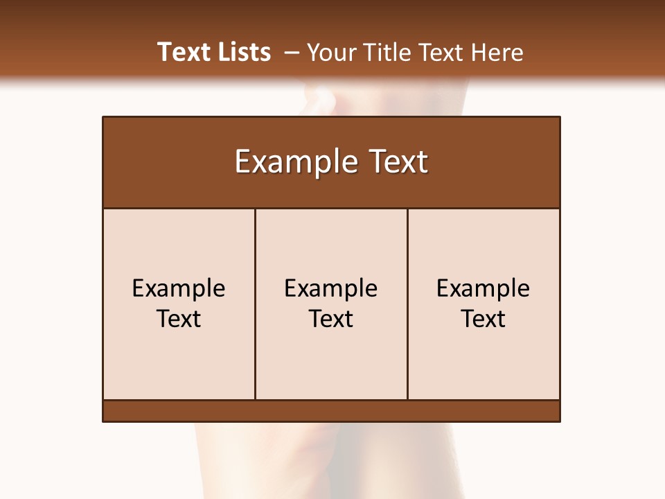Nail Makeup Polishing PowerPoint Template