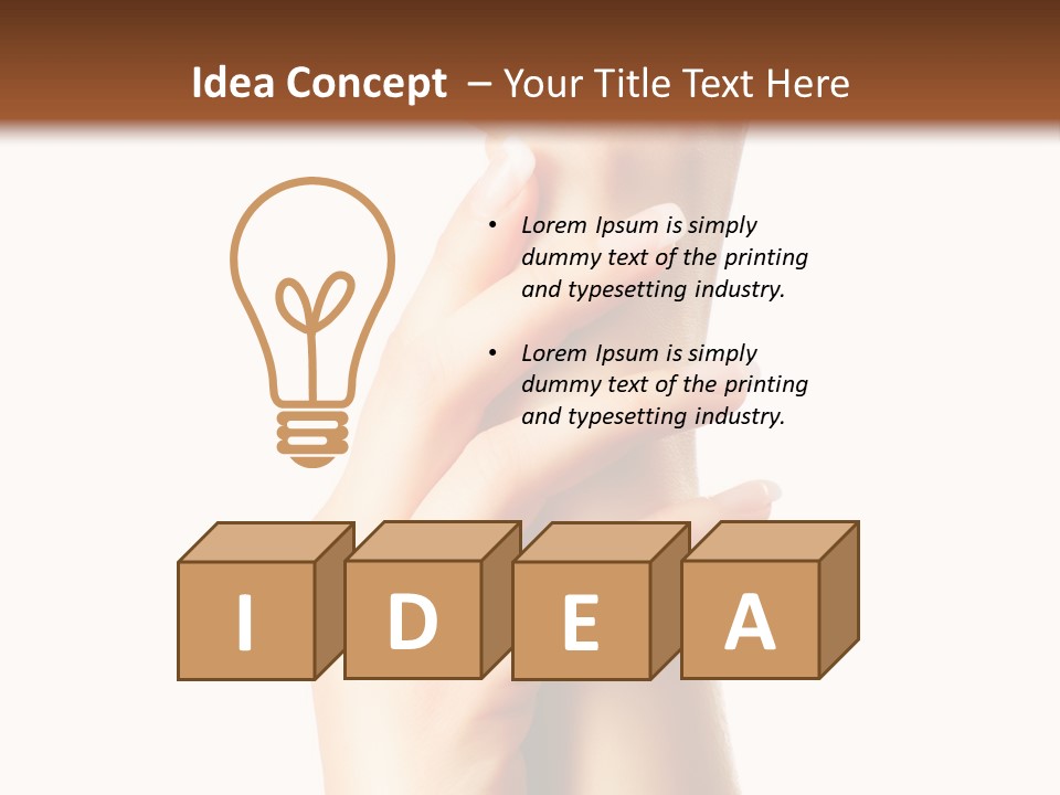 Nail Makeup Polishing PowerPoint Template