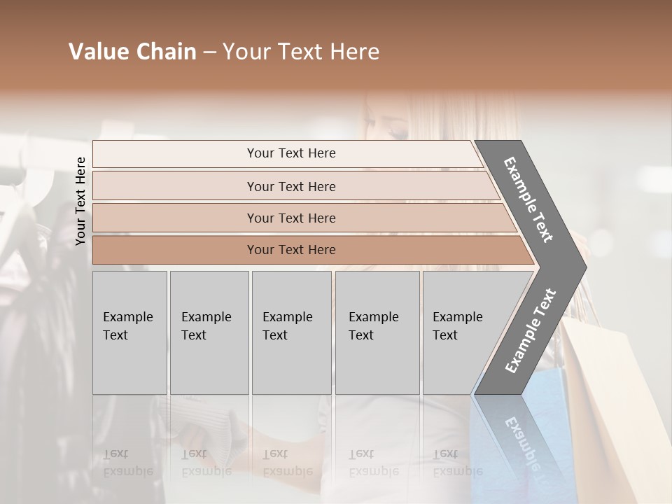 Clothing Shopping Choosing PowerPoint Template